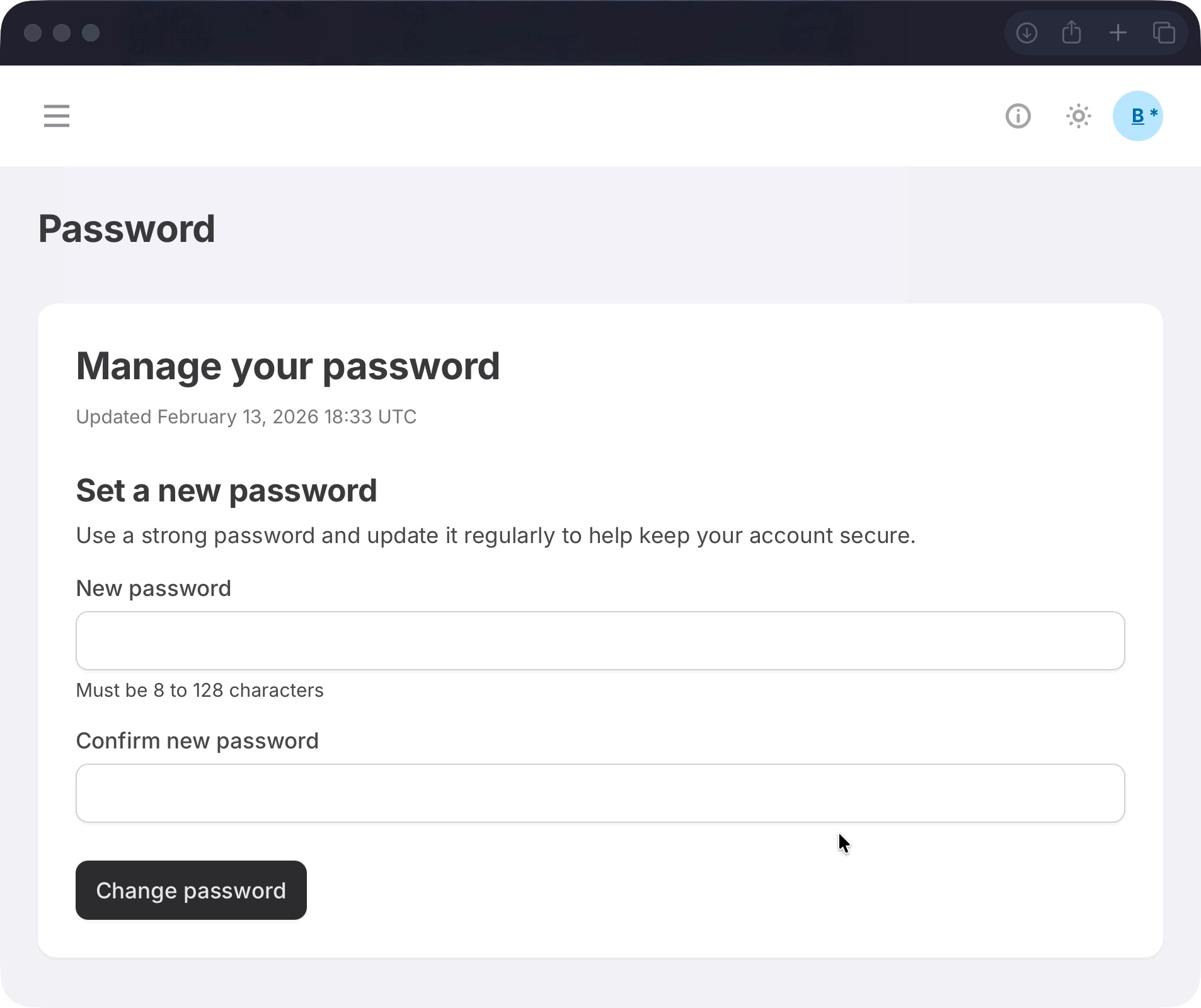 Password